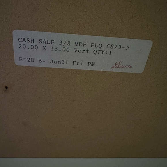 MDF dry mounted Paul Peel prints - Picture 8 of 9